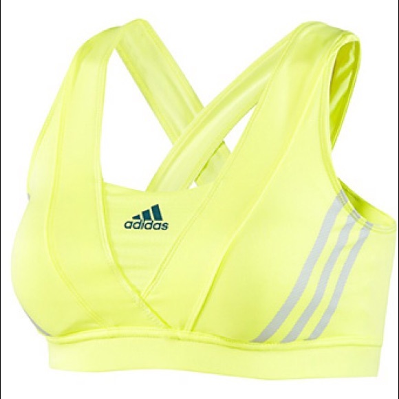 adidas Other - Adidas Lime Green Super Nova Sports Bra Large